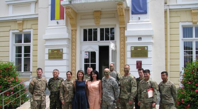Delegaţie militară româno – americană în vizită la Primăria municipiului Râmnicu Vâlcea