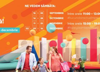 Centrul Comercial Auchan Craioviţa: Declarăm sâmbăta ziua oficială a bucuriei împreună!