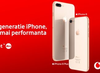 iPhone 8 și iPhone 8 Plus sunt disponibile în oferta Vodafone România