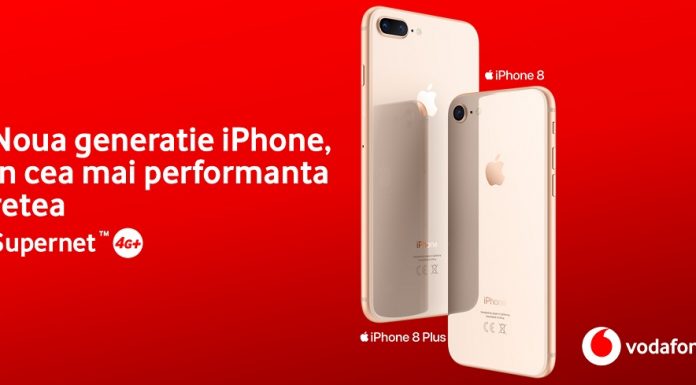 iPhone 8 și iPhone 8 Plus sunt disponibile în oferta Vodafone România