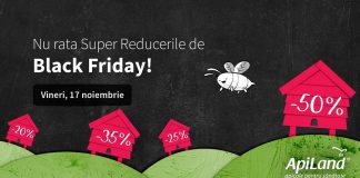 ApiLand – Cel mai mare Black Friday la produse apicole