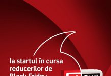 Reduceri de până la 100% pentru telefoane, în campania Black Friday lansată de Vodafone România
