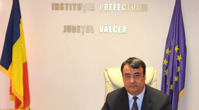 Conferință de presă susținută de Prefectul județului Vâlcea, Florian Marin – VIDEO