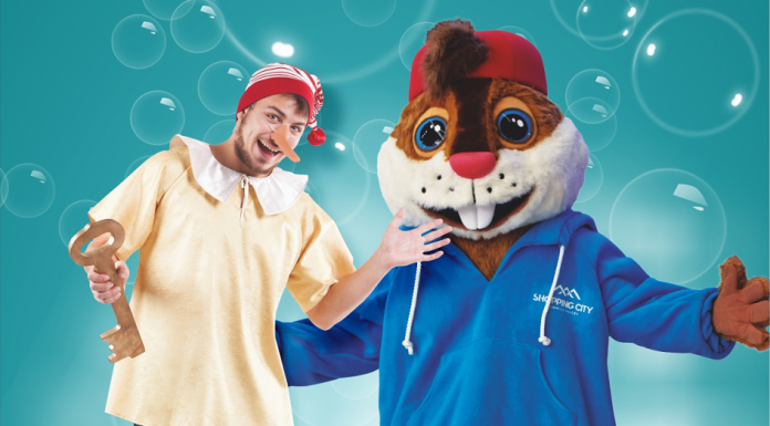 Show de păcăleli și alte activități pentru copii, în Shopping City Râmnicu Vâlcea
