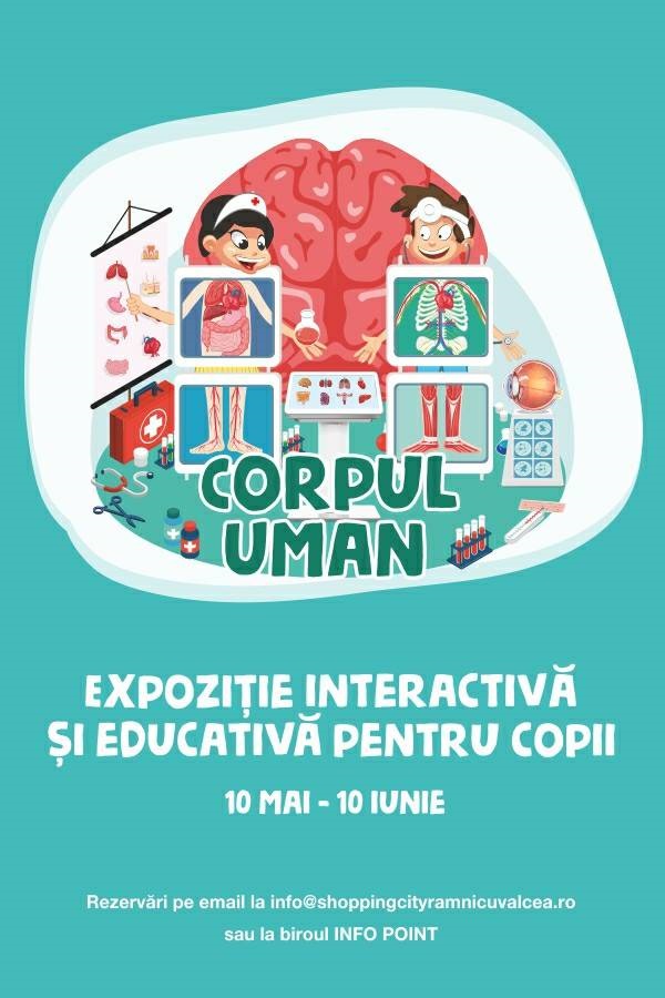 Copiii-Corpul uman-Shopping-City-Ramnicu-Valcea