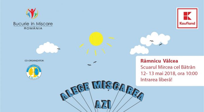 Programul evenimentului Bucurie în Mișcare Râmnicu Vâlcea