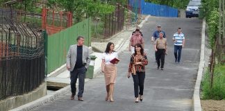 Râmnicu Vâlcea: Au fost inaugurate lucrările de pe strada Uţeştilor