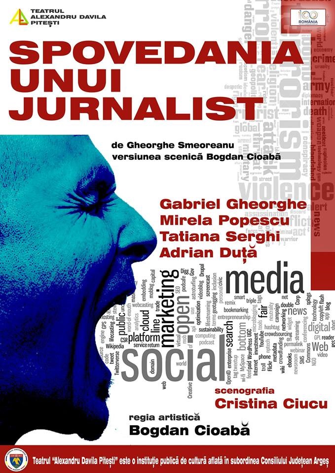 SPOVEDANIA UNUI JURNALIST-Gheorghe Smeoreanu-Teatrul Anton Pann