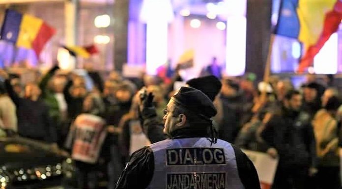 Jandarmii vâlceni sunt prezenți, ca de fiecare dată, în stradă alături de cetățeni