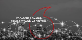 Vodafone România este prima rețea mobilă din țară care oferă acoperire națională pentru servicii NarrowBand-IoT