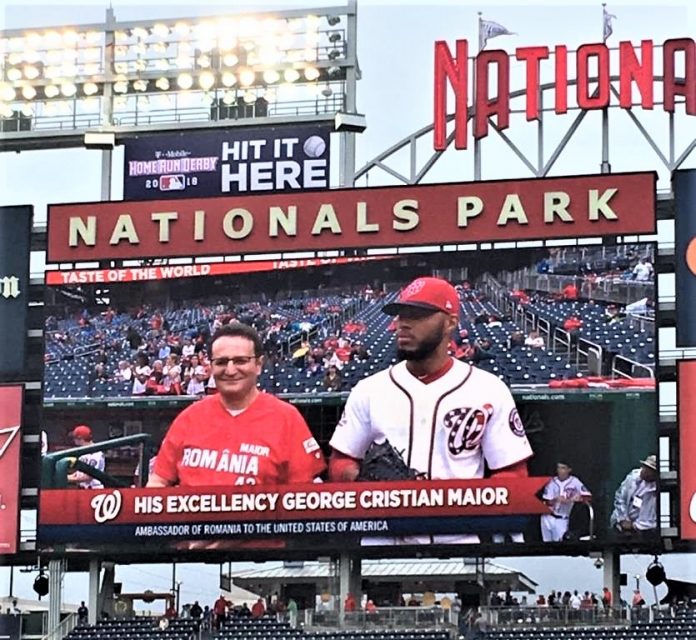baseball Washington Nationals - George Cristian Maior - centenarul