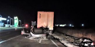 Accident rutier cu patru morți pe DN 56, în apropiere de Calafat