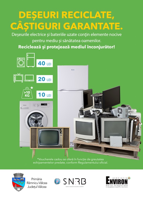 Ramnicu Valcea recicleaza - Asociatia Environ