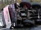 Mehedinți: Autobetonieră răsturnată la Zăval