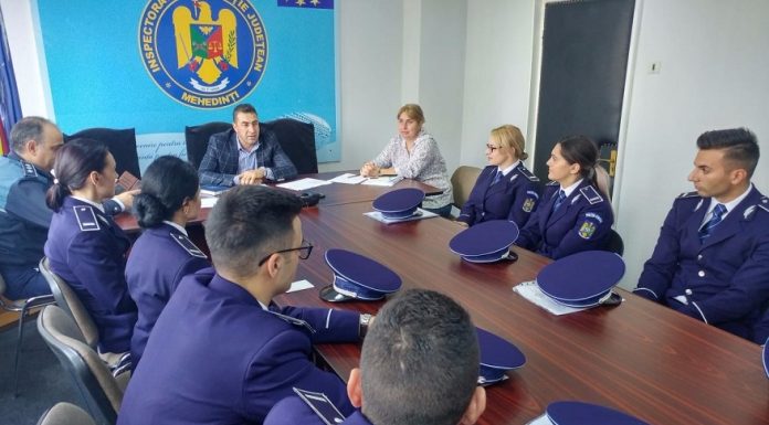 12 absolvenți ai Școlii de Agenți de Poliție “Vasile Lascar” Câmpina, au fost repartizați la IPJ Mehedinți