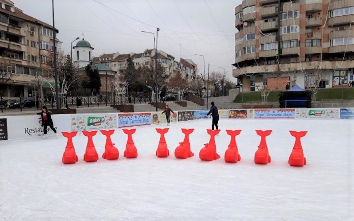 delfini - patinoar - ramnicu valcea