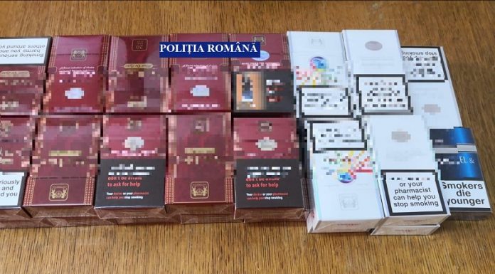 Polițiștii din cadrul IPJ Olt au acționat pentru prevenirea și combaterea contrabandei cu țigarete