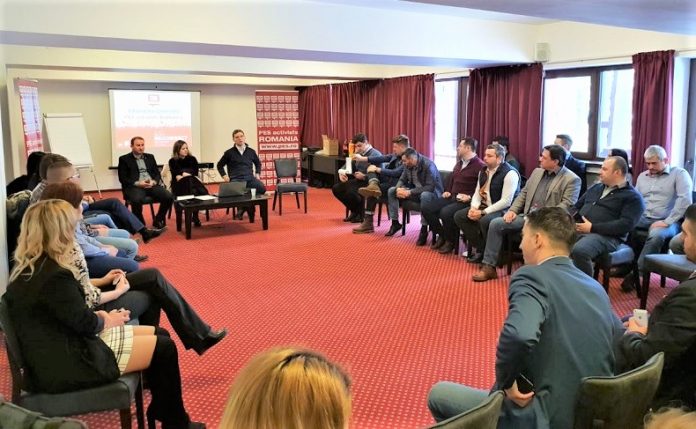PES activists Romania