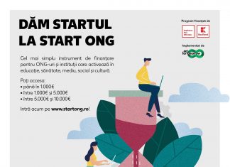 START ONG devine primul program de susținere a ONG-urilor mici, care oferă societății civile finanțări de 500.000 de euro