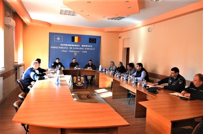 jandarmeria gorj - cluburi sportive - intalnire