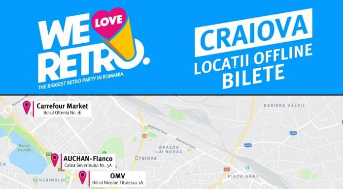 Craiova: Ultimele 200 de bilete la preț special pentru We Love Retro