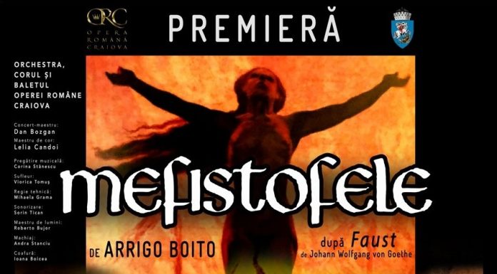 MEFISTOFELE – Spectacol susținut de Opera Română Craiova – 23 aprilie