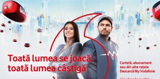 Milioane de premii în aplicația My Vodafone, pentru utilizatorii tuturor rețelelor mobile