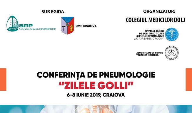 Conferința de Pneumologie ZILELE GOLLI – Craiova 2019