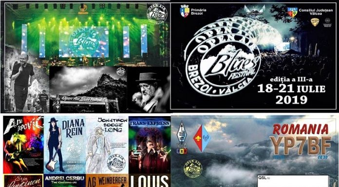 Indicativ radio dedicat evenimentului cultural Open Air Blues Festival, organizat la Brezoi