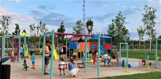 Parc amenajat în fosta Unitate Militară Slatina