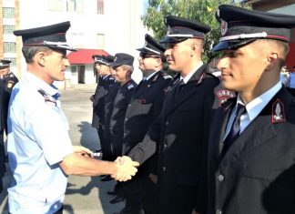 Ceremonie emoționantă la ISU Drobeta – 94 de pompieri au fost înaintați în grad