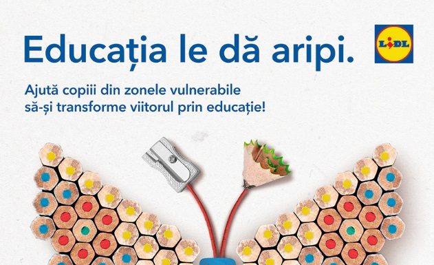 Lidl sprijină împreună cu clienții săi programul național Teach for Romania