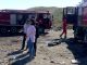 Prefectul de Olt, Angela Nicolae, s-a deplasat la Caracal, unde a izbucnit un incendiu la groapa de gunoi