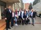 Suporteri de lux pentru naționala de handbal a României la meciul cu Ucraina