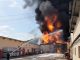 Vâlcea: Incendiu la o fabrică de lacuri și vopsele din comuna Mihăești