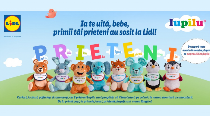 Primii PRIETENI ai copilului: Lidl lansează o colecție de plușuri Lupilu