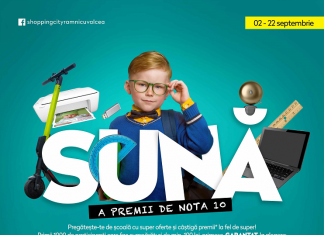 Sună a premii de nota 10 la Shopping City Râmnicu Vâlcea
