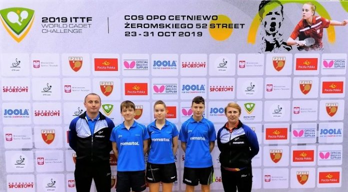 Aur, argint și bronz la World Cadete Challenge