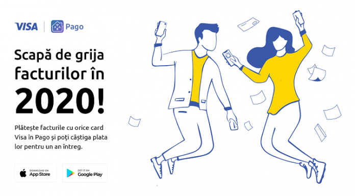 Pago lansează în colaborare cu Visa campania 2020 fără grija facturilor