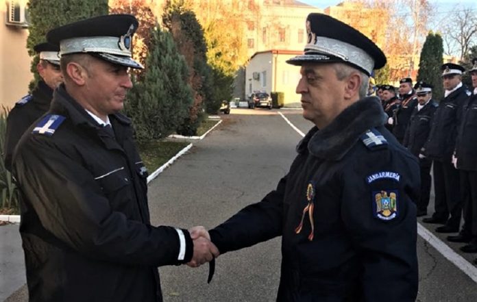 Jandarmeria Mehedinti - avansari in grad