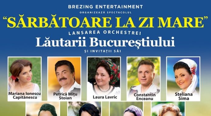 Spectacol de lansare a orchestrei „LĂUTARII BUCUREȘTIULUI”