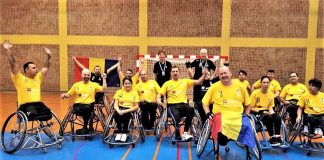 ”Tricolorii” în scaun rulant, locul 6 la Turneul European pe Națiuni la Handbal