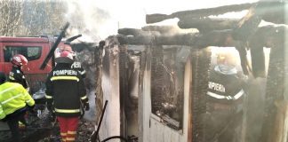 Vâlcea: Bărbat ars de viu într-un incendiu izbucnit la Titești, în satul Bratoveşti