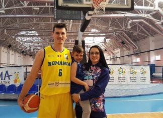 Soția și fiul de 5 ani, îl antrenează pe baschetbalistul Iulian Orbeanu pentru confruntarea cu Spania!
