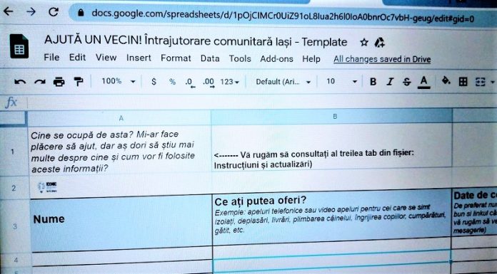 Idee simplă și generoasă în lupta cu Pandemia de COVID 19