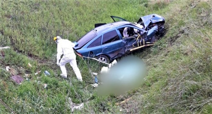 Olt: Accident rutier mortal pe drumul județean dintre Brebeni și Schitu