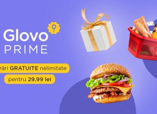 Glovo lansează Prime, serviciu cu livrări nelimitate pe bază de abonament