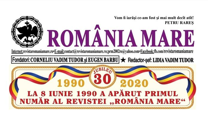 Revista Romania Mare - implineste - 30 de ani