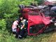 Vâlcea: Microbuz cu 14 persoane implicat într-un accident produs la Bunești