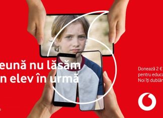 Vodafone: Împreună nu lăsăm niciun elev în urmă!